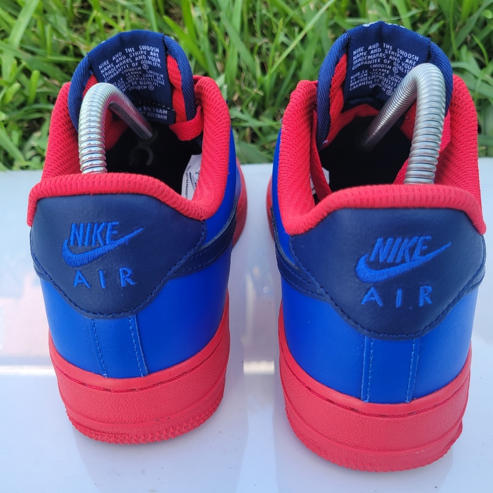 AF1 Red & Blue Custom - Picture 5 of 7